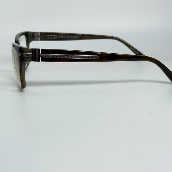 John Varvatos Eyeglasses‎ V350 UF Olive Rectangular Frame Japan 55-20-145 H17949 main image 7